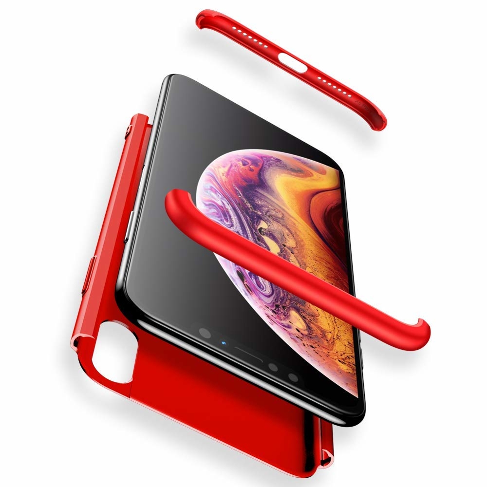 Puzdro 360 Protection červené – iPhone Xs Max | Kryty na mobil Kryty na mobil | Puzdro 360 Protection červené – iPhone Xs Max | Kryty na mobil