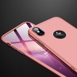 Kryty na mobil | Puzdro 360 Protection ružové – iPhone Xs Max | Kryty na mobil