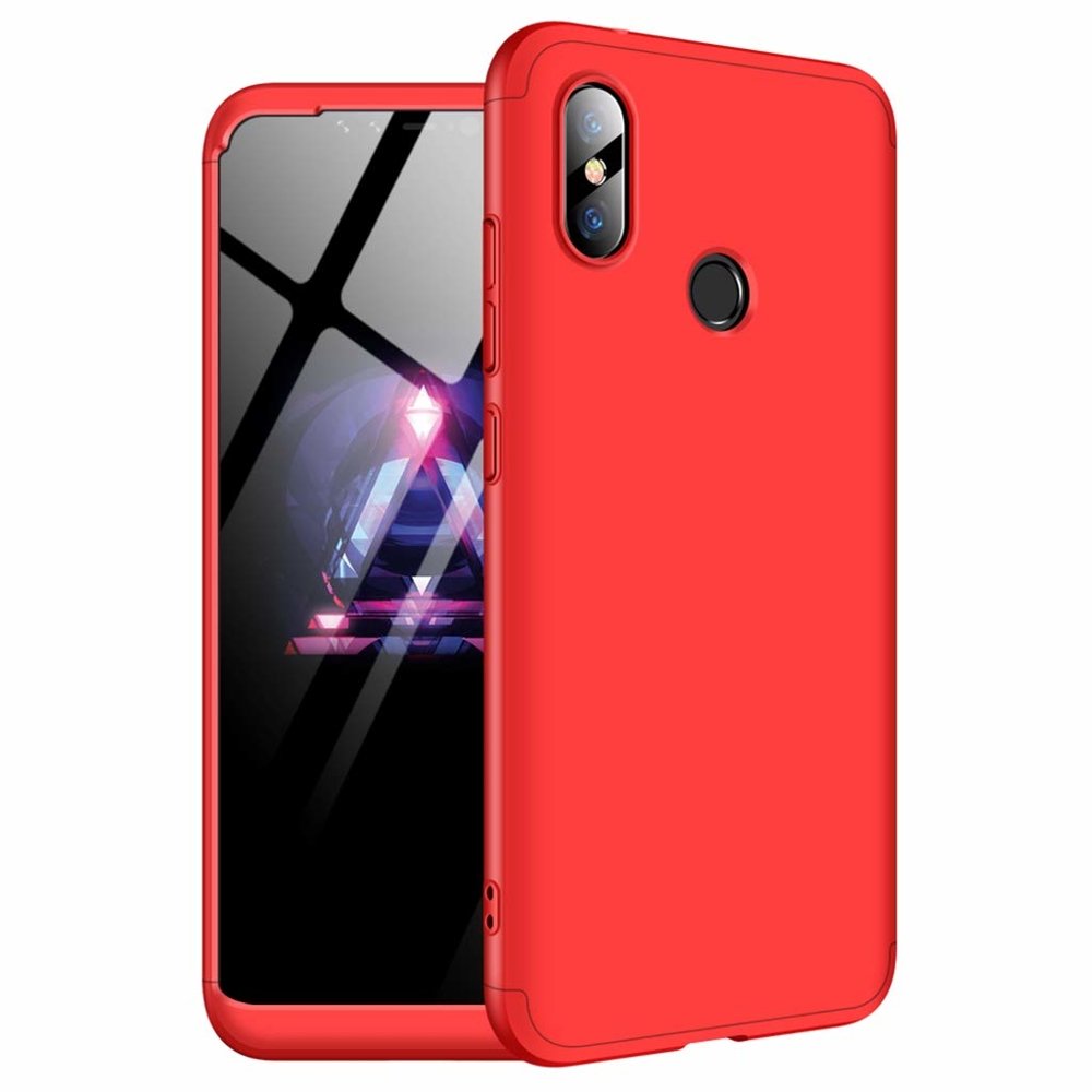 Puzdro 360 Protection červené – Xiaomi Redmi Note 6 Pro | Kryty na mobil Kryty na mobil | Puzdro 360 Protection červené – Xiaomi Redmi Note 6 Pro | Kryty na mobil