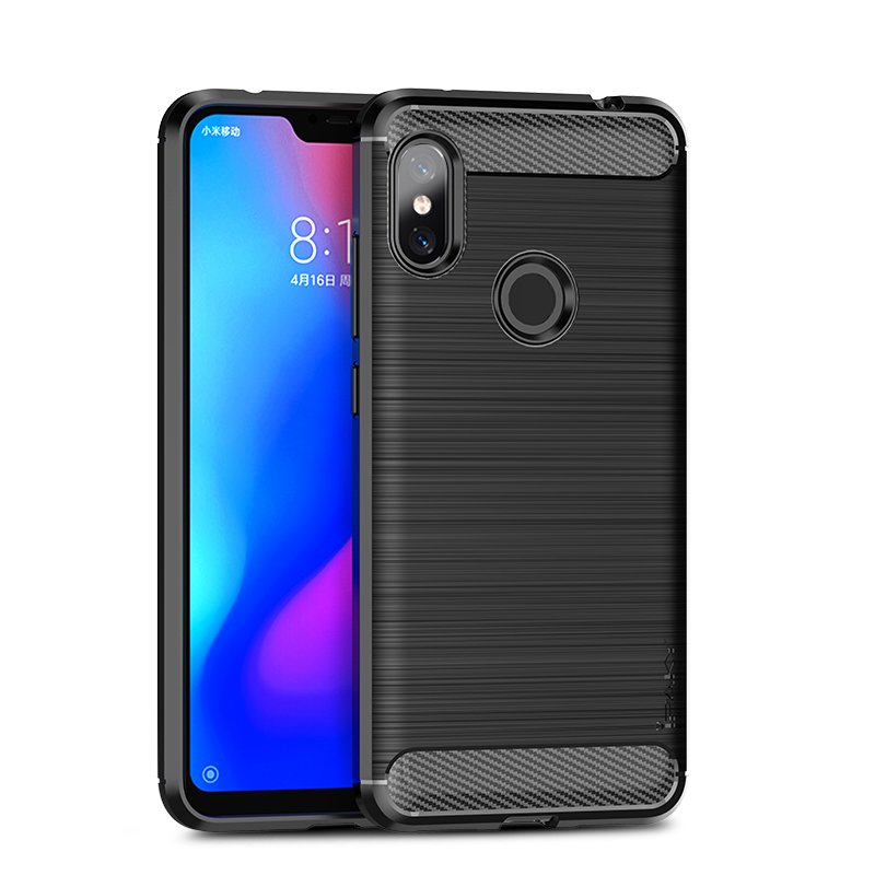 Zadný kryt iPaky Slim Carbon čierny – Xiaomi Redmi Note 6 Pro | Kryty na mobil Kryty na mobil | Zadný kryt iPaky Slim Carbon čierny – Xiaomi Redmi Note 6 Pro | Kryty na mobil