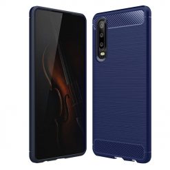 Kryty na mobil | Zadný kryt Forcell Carbon modrý – Huawei P30 | Kryty na mobil