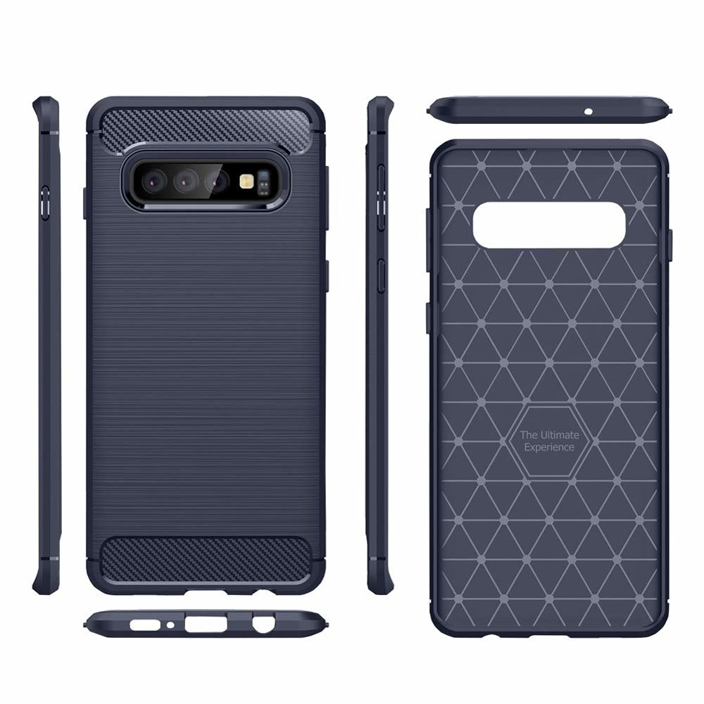 Zadný kryt Carbon modrý – Samsung Galaxy S10 Plus (S10+) | Kryty na mobil Kryty na mobil | Zadný kryt Carbon modrý – Samsung Galaxy S10 Plus (S10+) | Kryty na mobil