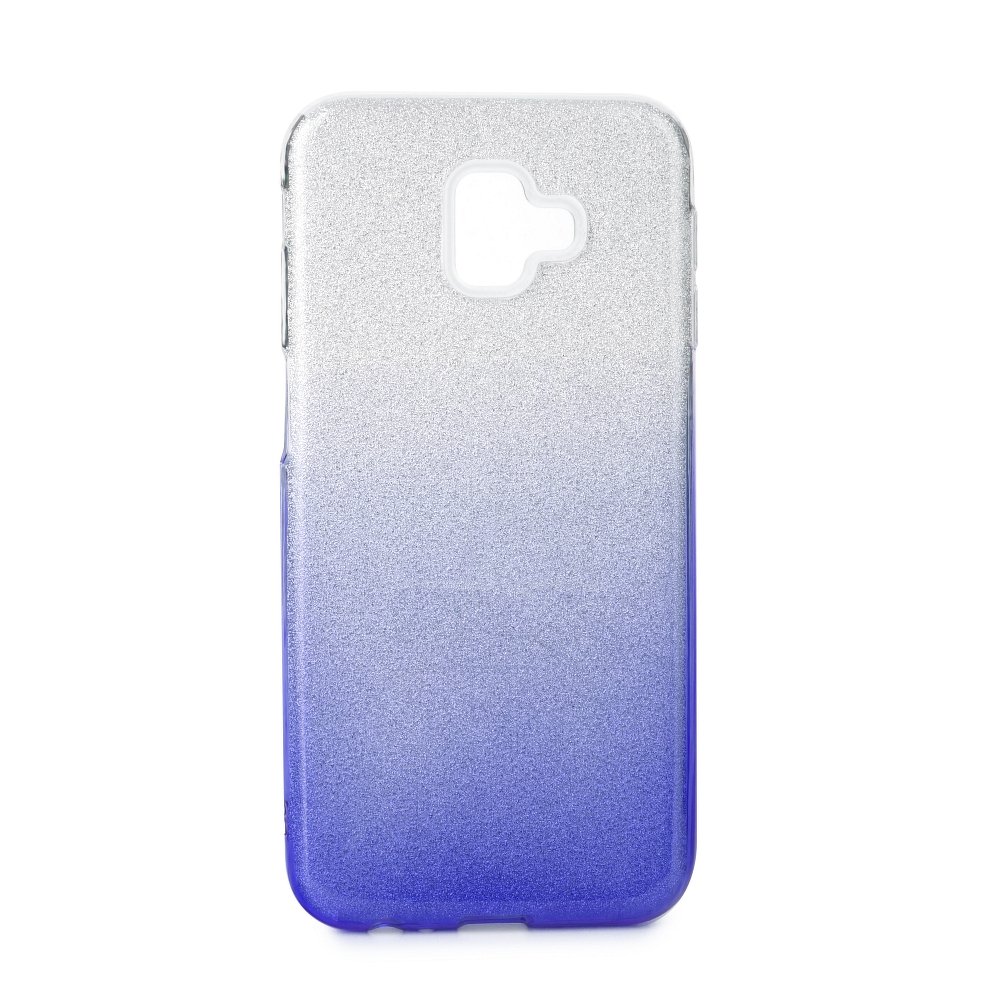 Ligotavý Kryt Forcell Shining transparentno-modrý – Samsung Galaxy J6+ (J6 Plus) | Kryty na mobil Kryty na mobil | Ligotavý Kryt Forcell Shining transparentno-modrý – Samsung Galaxy J6+ (J6 Plus) | Kryty na mobil