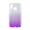Kryty na mobil | Ligotavý Kryt Shining transparentno-modrý – Huawei P Smart 2019 / Honor 10 Lite | Kryty na mobil