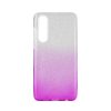 Kryty na mobil | Ligotavý Kryt Forcell Shining transparentno-modrý – Huawei P30 | Kryty na mobil