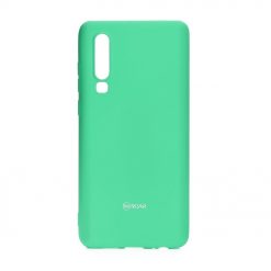 Silikónový kryt Roar Colorful Jelly mätový – Huawei P30