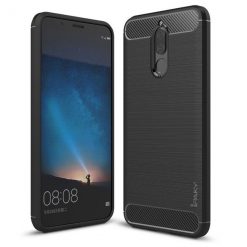 Kryty na mobil | Zadný kryt iPaky Slim Carbon čierny – Huawei Mate 10 Lite | Kryty na mobil