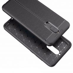 Kryty na mobil | Zadný kryt litchi pattern čierny – Huawei Mate 10 Lite | Kryty na mobil
