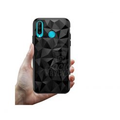 Kryty na mobil | Silikónový kryt Prism čierny – Huawei P30 Lite | Kryty na mobil