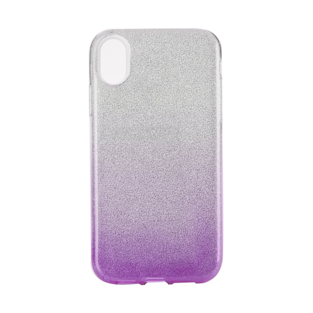 Ligotavý Kryt Forcell Shining transparentno-fialový – iPhone Xr | Kryty na mobil Kryty na mobil | Ligotavý Kryt Forcell Shining transparentno-fialový – iPhone Xr | Kryty na mobil