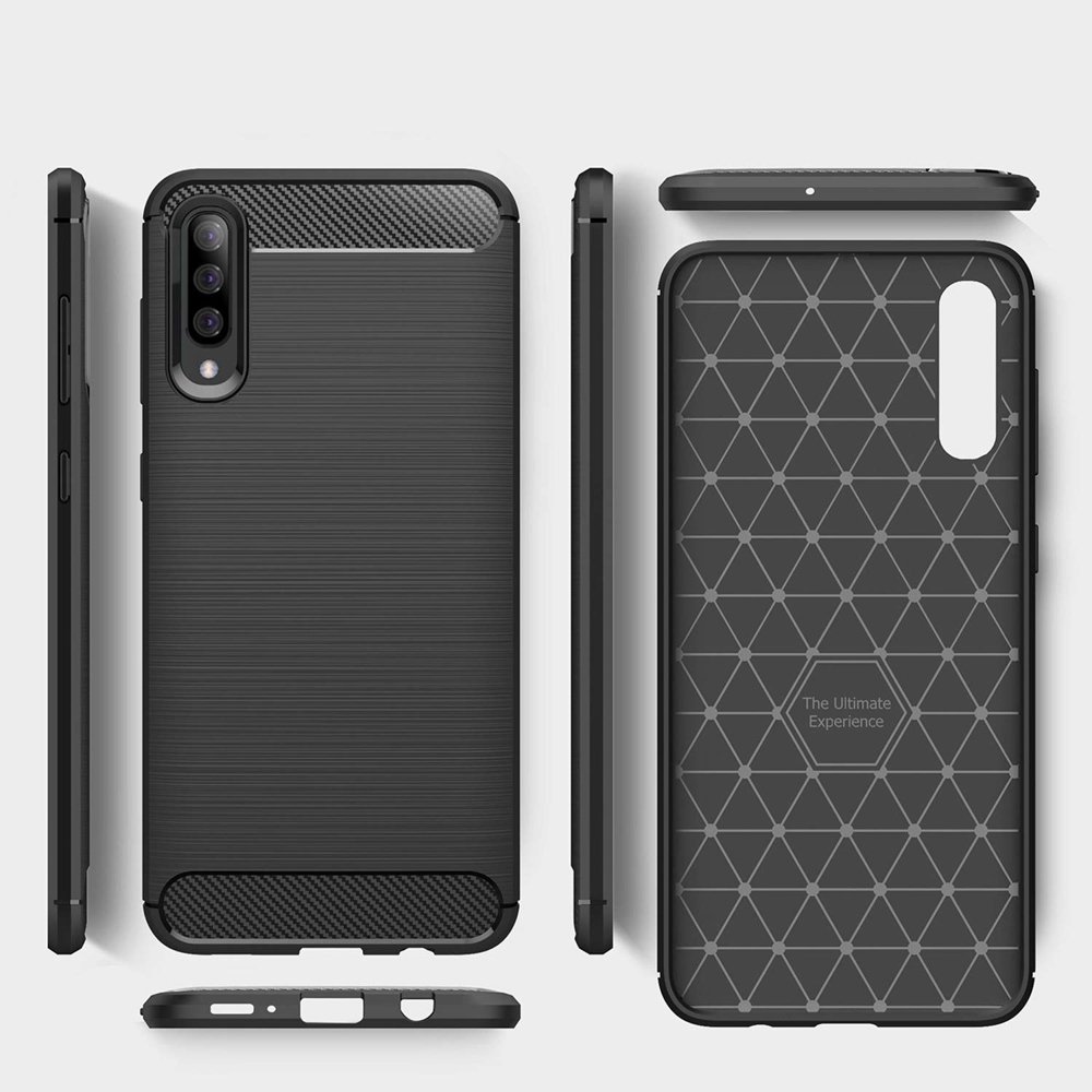 Zadný kryt Carbon čierny – Samsung Galaxy A50 / A30s | Kryty na mobil Kryty na mobil | Zadný kryt Carbon čierny – Samsung Galaxy A50 / A30s | Kryty na mobil