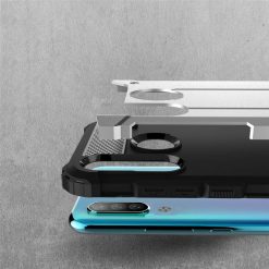 Odolný kryt Hybrid Armor strieborný – Huawei P30 Lite