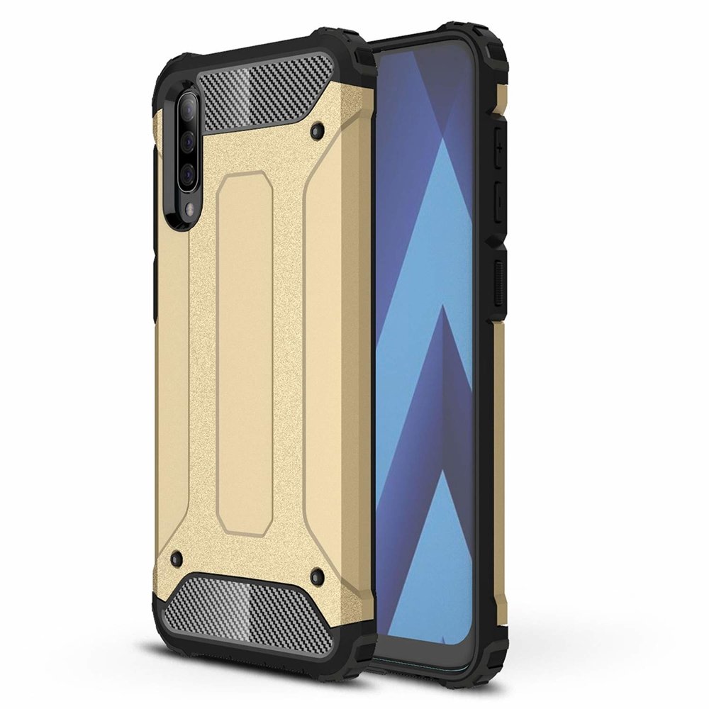 Odolný kryt Hybrid Armor zlatý – Samsung Galaxy A50 / A30s | Kryty na mobil Kryty na mobil | Odolný kryt Hybrid Armor zlatý – Samsung Galaxy A50 / A30s | Kryty na mobil