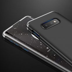 Kryty na mobil | Puzdro 360 Protection čierno-strieborný – Samsung Galaxy S10e | Kryty na mobil