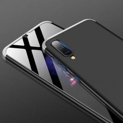 Kryty na mobil | Puzdro 360 Protection čierno-strieborné – Samsung Galaxy A50 / A30s | Kryty na mobil