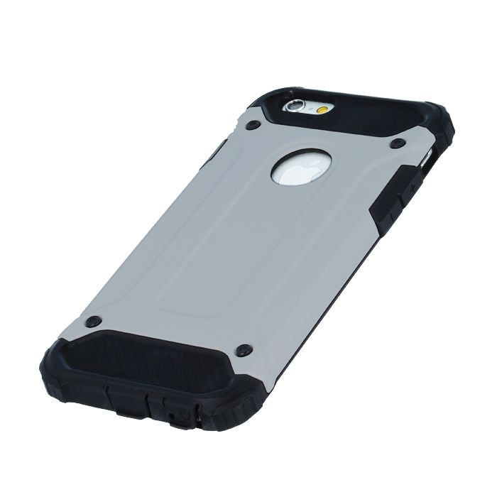 Odolný kryt Hybrid Armor strieborný – iPhone 7 | Kryty na mobil Kryty na mobil | Odolný kryt Hybrid Armor strieborný – iPhone 7 | Kryty na mobil