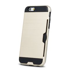 Kryty na mobil | Odolné puzdro Defender Card zlaté – Apple iPhone 7 / iPhone 8 / iPhone SE 2020 / iPhone SE 2022 | Kryty na mobil