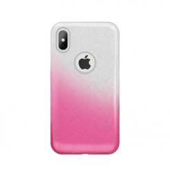 Kryty na mobil | Ligotavý Kryt Shining transparentno-ružový – iPhone 7 / 8 | Kryty na mobil