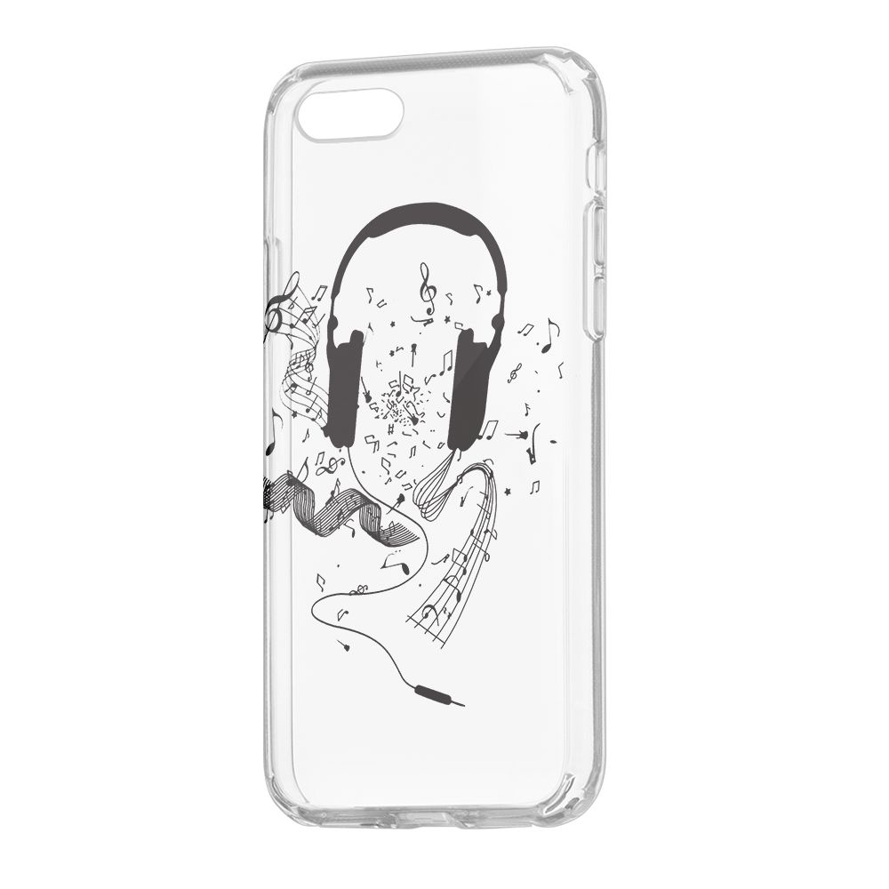 Zadný kryt Trendy s potlačou Music transparentný – Apple iPhone 7 / iPhone 8 / iPhone SE 2020 / iPhone SE 2022 | Kryty na mobil Kryty na mobil | Zadný kryt Trendy s potlačou Music transparentný – Apple iPhone 7 / iPhone 8 / iPhone SE 2020 / iPhone SE 2022 | Kryty na mobil