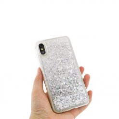 Kryty na mobil | Zadný kryt Liquid Diamond strieborný – Apple iPhone 7 / iPhone 8 / iPhone SE 2020 / iPhone SE 2022 | Kryty na mobil