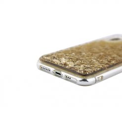 Kryty na mobil | Zadný kryt Liquid Diamond zlatý – Apple iPhone 7 / iPhone 8 / iPhone SE 2020 / iPhone SE 2022 | Kryty na mobil