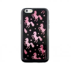 Kryty na mobil | Zadný kryt Liquid Unicorns čierno-ružový – Apple iPhone 7 / iPhone 8 / iPhone SE 2020 / iPhone SE 2022 | Kryty na mobil