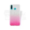 Kryty na mobil | Ligotavý Kryt Forcell Shining transparentno-modrý – Huawei P30 Lite | Kryty na mobil