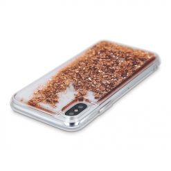 Kryty na mobil | Zadný kryt Liquid Sparkle zlatý – Huawei P30 Lite | Kryty na mobil
