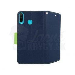 Kryty na mobil | Peňaženkové puzdro Fancy Book modro-limetkové – Huawei P30 Lite | Kryty na mobil