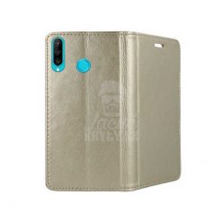 Knižkové puzdro Magnet Book zlaté – Huawei P30 Lite | Kryty na mobil Kryty na mobil | Knižkové puzdro Magnet Book zlaté – Huawei P30 Lite | Kryty na mobil