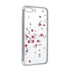 Kryty na mobil | Zadný kryt Flower case strieborný – Apple iPhone 7 / iPhone 8 / iPhone SE 2020 / iPhone SE 2022 | Kryty na mobil
