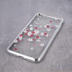 Kryty na mobil | Zadný kryt Flower case strieborný – Apple iPhone 7 / iPhone 8 / iPhone SE 2020 / iPhone SE 2022 | Kryty na mobil