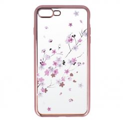 Kryty na mobil | Zadný kryt Flower case ružovo-zlatý – Apple iPhone 7 / iPhone 8 / iPhone SE 2020 / iPhone SE 2022 | Kryty na mobil