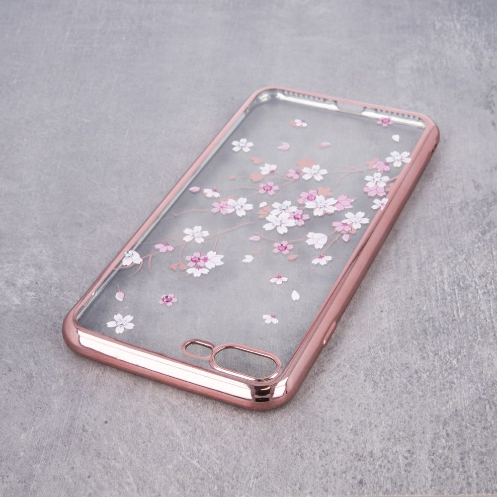 Zadný Kryt Flower Case Ružovo-Zlatý – Huawei P Smart 2019 / Honor 10 Lite | Kryty na mobil Kryty na mobil | Zadný Kryt Flower Case Ružovo-Zlatý – Huawei P Smart 2019 / Honor 10 Lite | Kryty na mobil