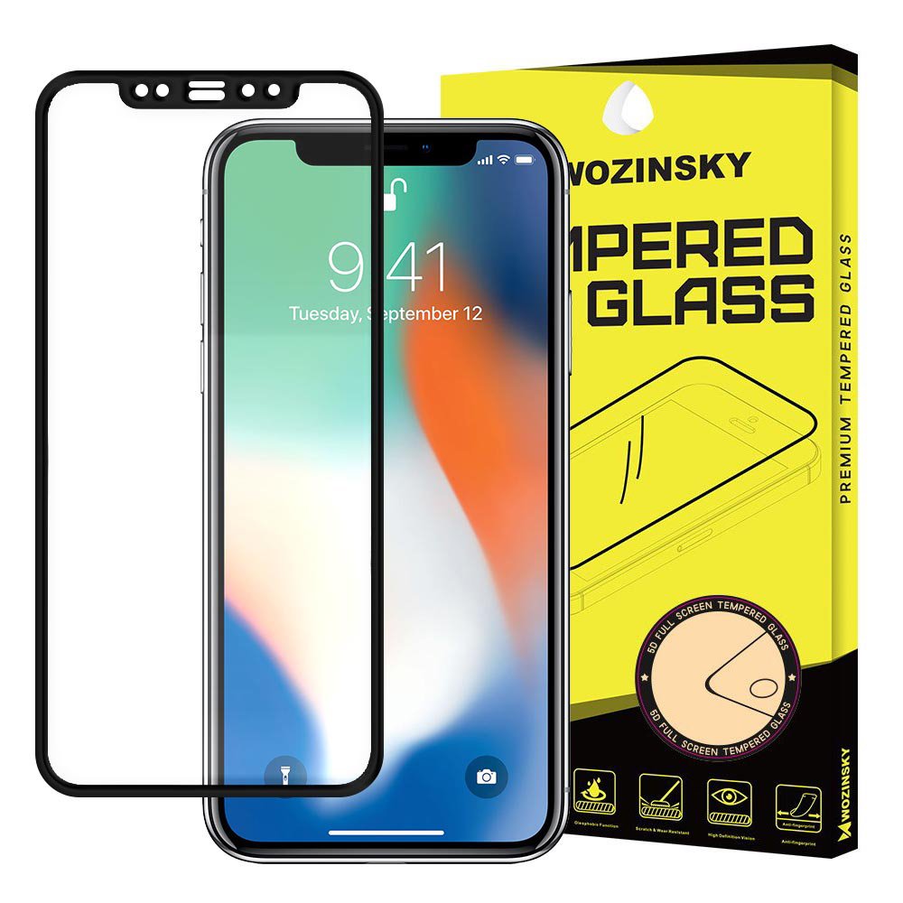 Tvrdené sklo celopovrchové 9H Wozinsky čierne – iPhone Xr / iPhone 11 | Kryty na mobil Kryty na mobil | Tvrdené sklo celopovrchové 9H Wozinsky čierne – iPhone Xr / iPhone 11 | Kryty na mobil