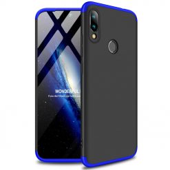 Kryty na mobil | Puzdro 360 Protection čierno-modré – Xiaomi Redmi Note 7 | Kryty na mobil