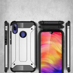 Odolný kryt Hybrid Armor strieborný – Xiaomi Redmi Note 7 | Kryty na mobil Kryty na mobil | Odolný kryt Hybrid Armor strieborný – Xiaomi Redmi Note 7 | Kryty na mobil