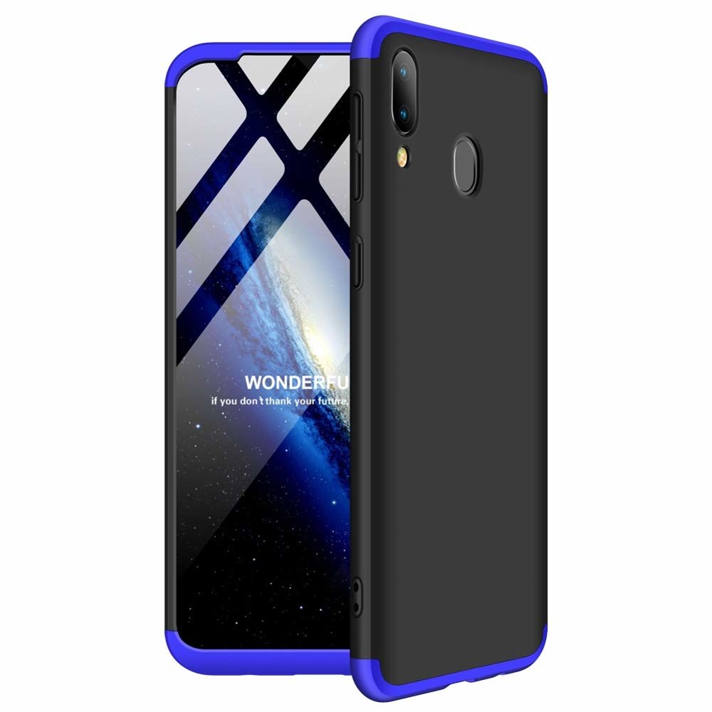 Puzdro 360 Protection čierno-modré – Samsung Galaxy M20 | Kryty na mobil Kryty na mobil | Puzdro 360 Protection čierno-modré – Samsung Galaxy M20 | Kryty na mobil