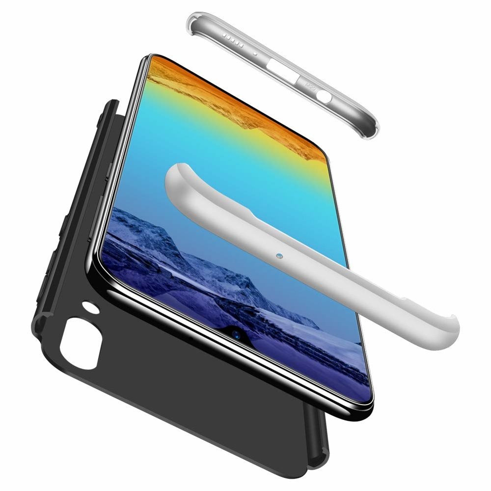 Puzdro 360 Protection čierno-strieborné – Samsung Galaxy M10 | Kryty na mobil Kryty na mobil | Puzdro 360 Protection čierno-strieborné – Samsung Galaxy M10 | Kryty na mobil