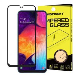 Kryty na mobil | Tvrdené sklo celopovrchové 9H Wozinsky čierne – Samsung Galaxy A40 | Kryty na mobil