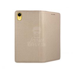 Kryty na mobil | Knižkové puzdro Smart Case Book zlaté – iPhone Xr | Kryty na mobil