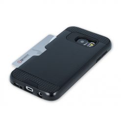 Kryty na mobil | Odolné puzdro Defender Card čierne – iPhone Xr | Kryty na mobil