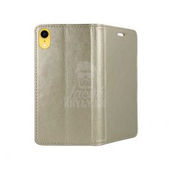 Kryty na mobil | Knižkové puzdro Magnet Book zlaté – Apple iPhone Xr | Kryty na mobil