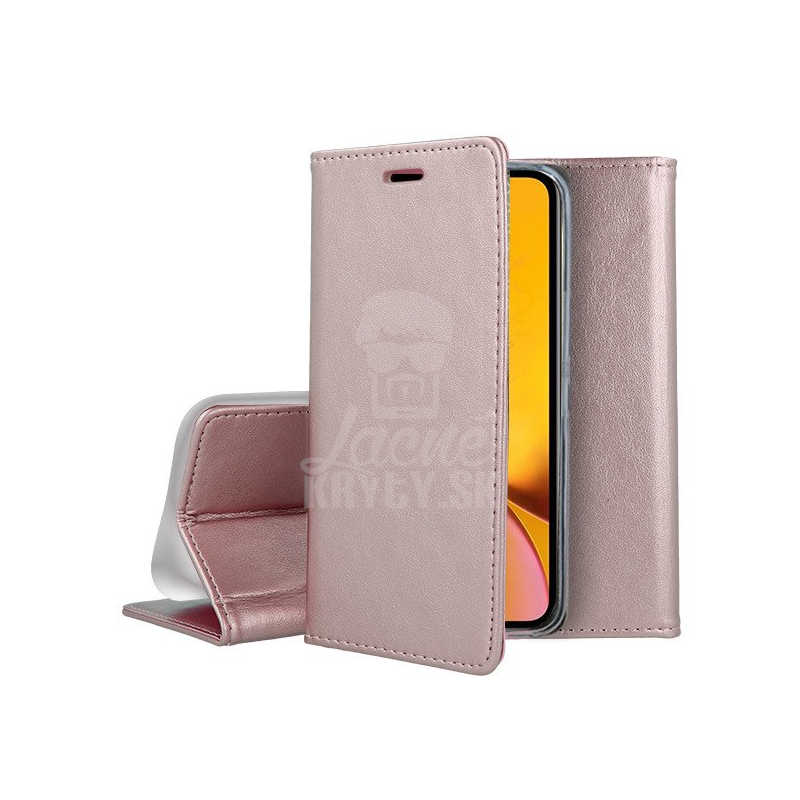 Knižkové puzdro Magnet Book ružové – iPhone Xr | Kryty na mobil Kryty na mobil | Knižkové puzdro Magnet Book ružové – iPhone Xr | Kryty na mobil