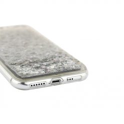 Kryty na mobil | Zadný kryt Liquid Diamond strieborný – iPhone Xr | Kryty na mobil