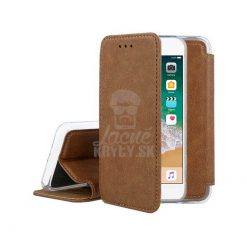 Kryty na mobil | Knižkové puzdro Prime case hnedé – iPhone 6 / 6S | Kryty na mobil