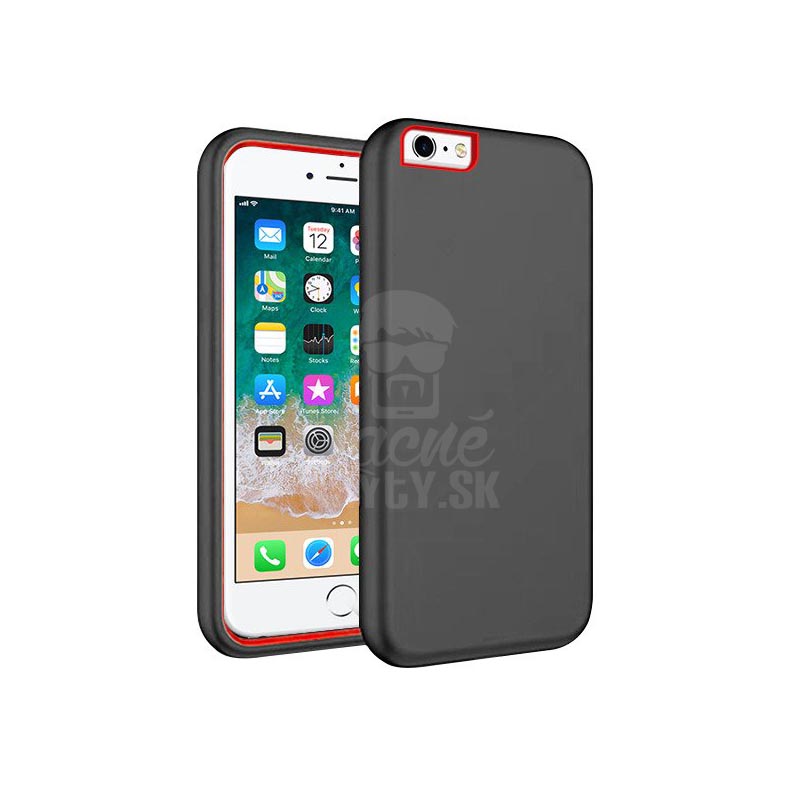 Odolný kryt Defender case čierny – iPhone 6 / 6S | Kryty na mobil Kryty na mobil | Odolný kryt Defender case čierny – iPhone 6 / 6S | Kryty na mobil