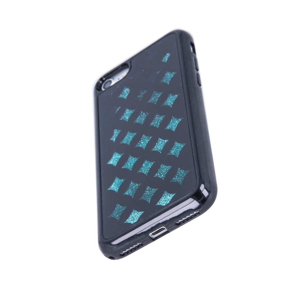 Zadný kryt Liquid Geometric čierno-zelený – iPhone 6 / 6S | Kryty na mobil Kryty na mobil | Zadný kryt Liquid Geometric čierno-zelený – iPhone 6 / 6S | Kryty na mobil