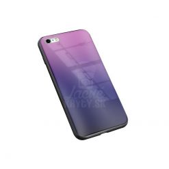Kryty na mobil | Sklenený kryt Aurora glass ružovo-čierny – iPhone 6 / 6S | Kryty na mobil