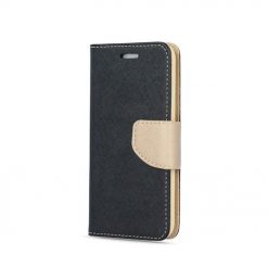 Kryty na mobil | Peňaženkové puzdro Fancy Book čierno-zlatý – Samsung Galaxy A70 | Kryty na mobil